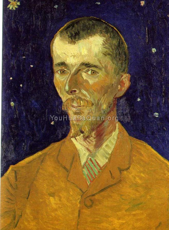 尤金波克肖像 - 文森特·威廉·梵高